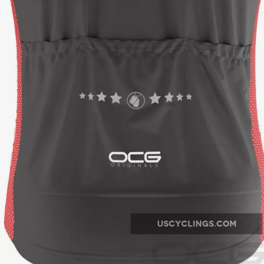 New Releases Men's Military Service Sacrifice Short Sleeve Cycling Jersey