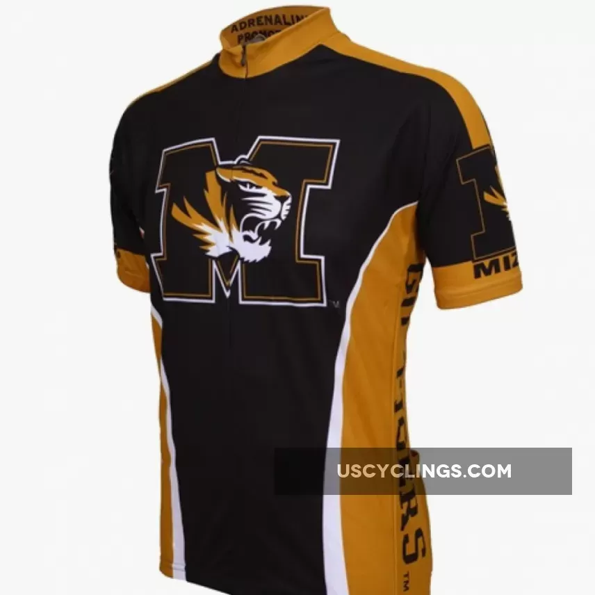 Mizzou MU University Of Missouri Tigers Cycling Short Sleeve Jersey New Releases