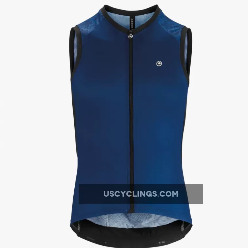 Assos Mille GT NS Sleeveless Jersey - Blue 11.22.247.25 For Sale