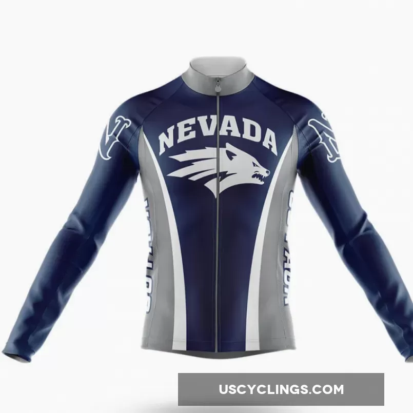 University of Nevada Long Sleeve Cycling Jersey