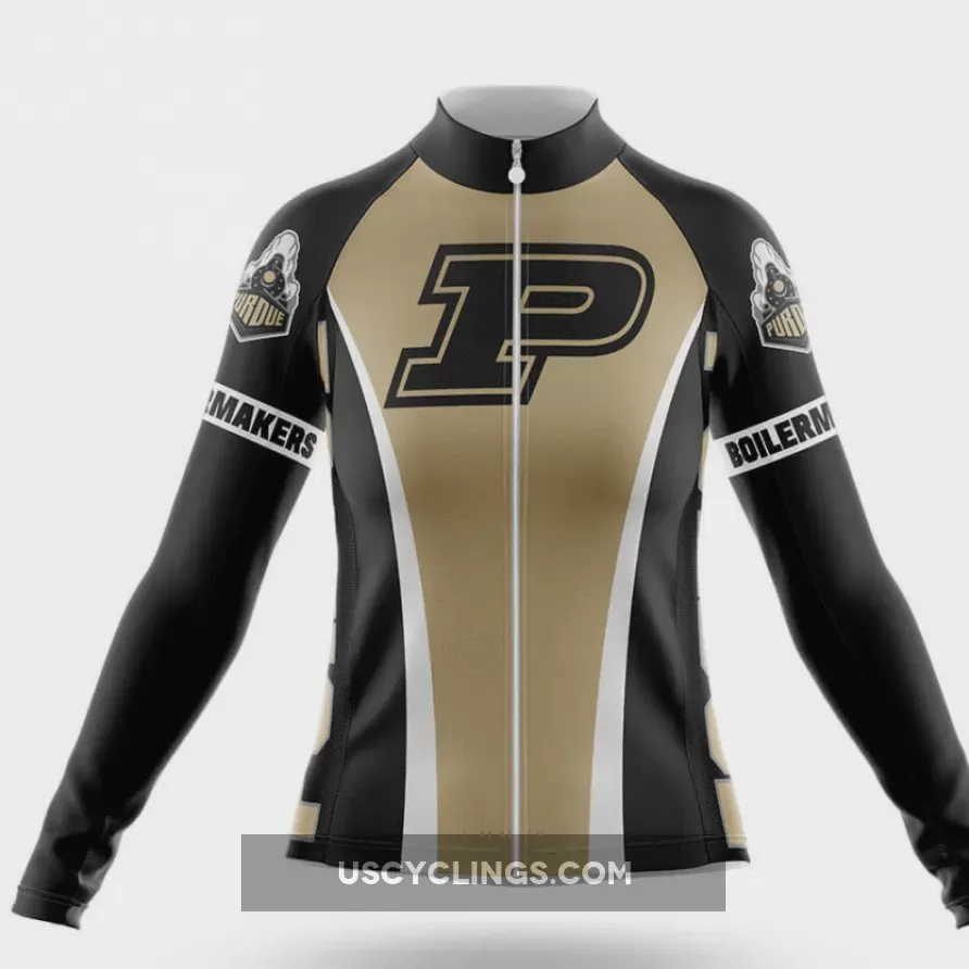 Purdue University - Women's Cycling Kit / Long Sleeve Jersey