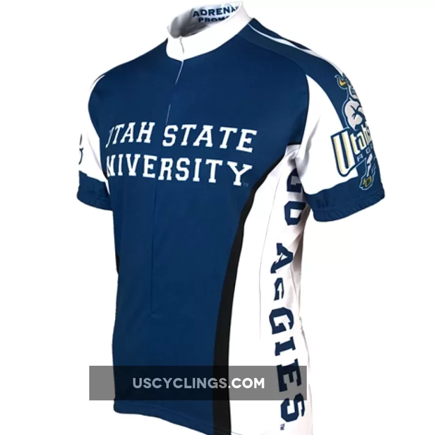 USU Utah State University Aggies Cycling Short Sleeve Jersey For Sale