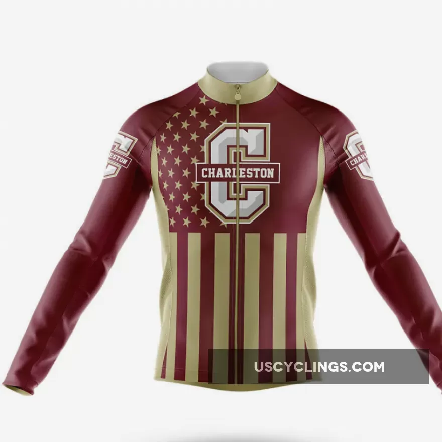 College of Charleston USA Long Sleeve Cycling Jersey