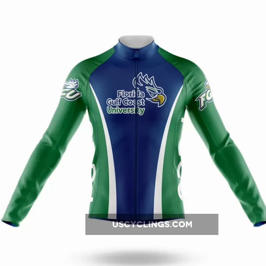 Florida Gulf Coast University Long Sleeve Cycling Jersey