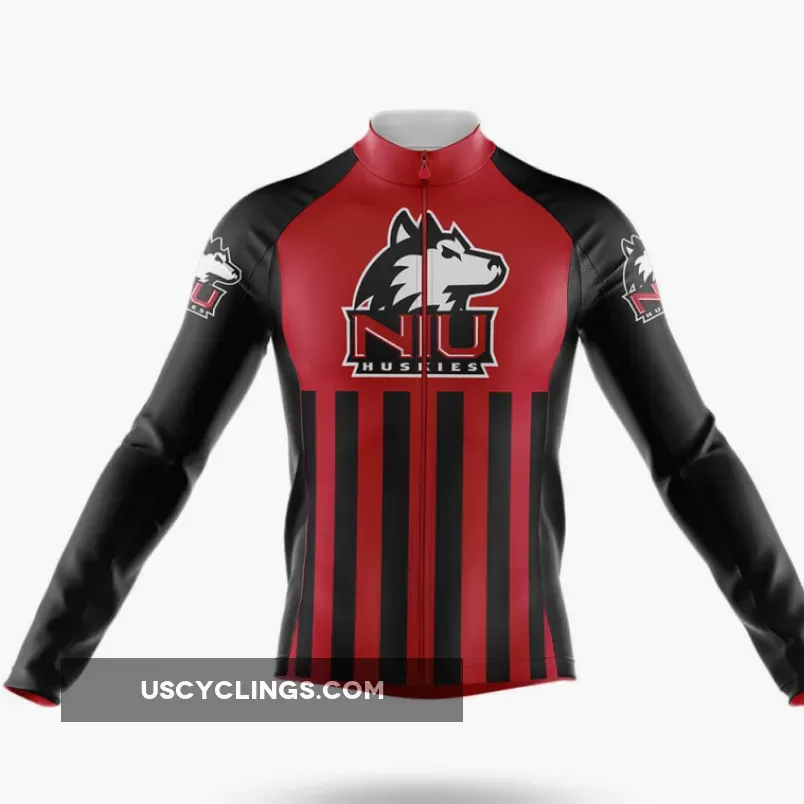 Northern Illinois University USA Long Sleeve Cycling Jersey Only