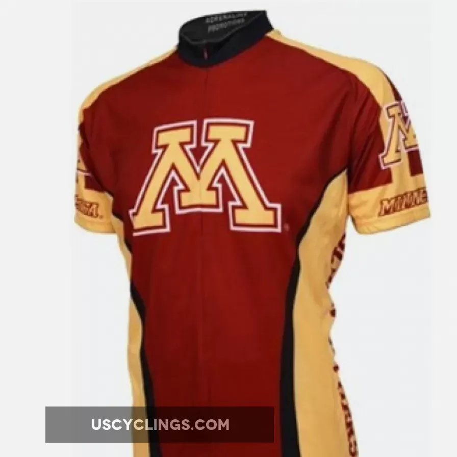 UMN University Of Minnesota Gophers Cycling Short Sleeve Jersey Online