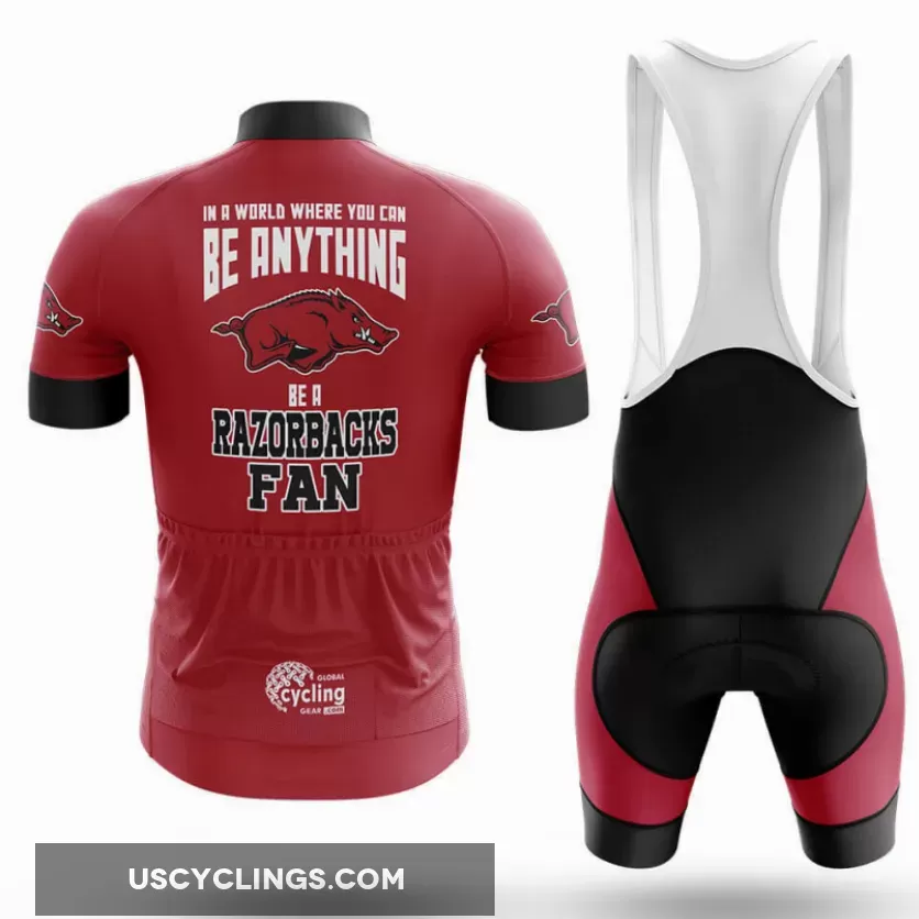 Razorbacks Fan Cycling Kit - Long Sleeve Jersey