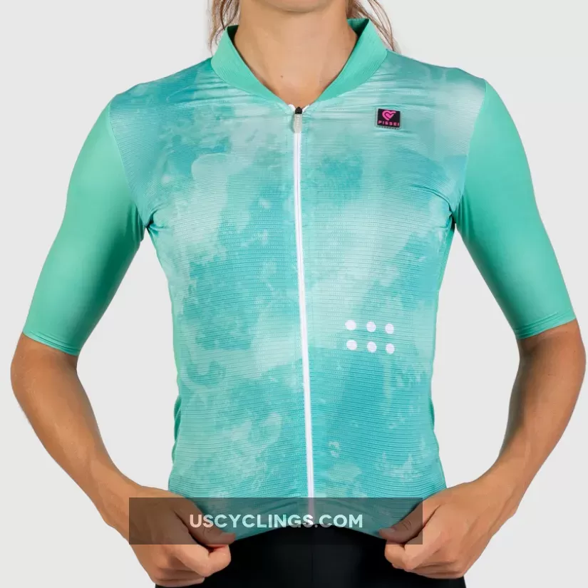 Pissei Tempo Women Jersey - Green TEMPOWJER22-GRN For Sale