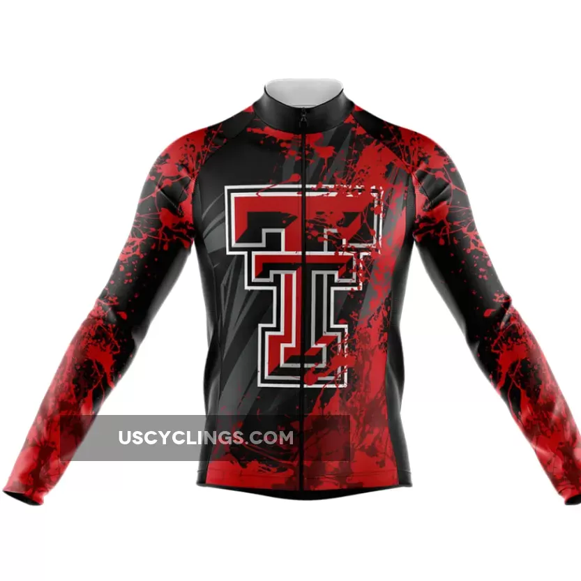 Texas Tech University Long Sleeve Cycling Jersey Only