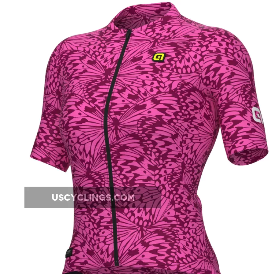 Ale PR-E Papillon Women Jersey - Pink L23101543-01 Online