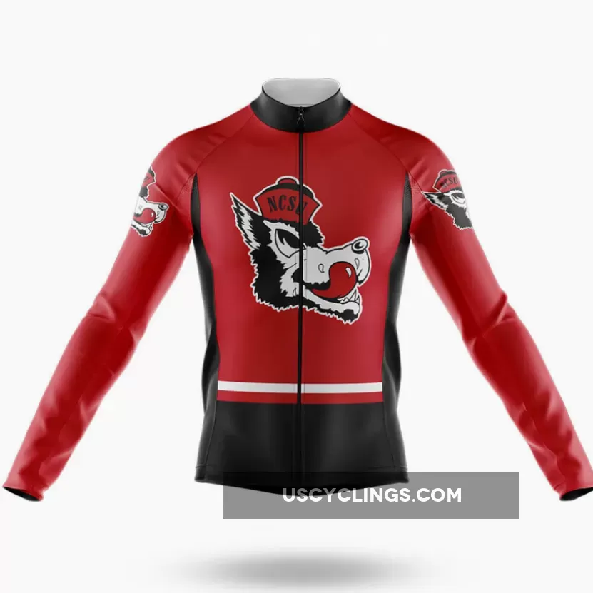 Where To Buy NCSU Wolfpack Long Sleeve Cycling Jersey