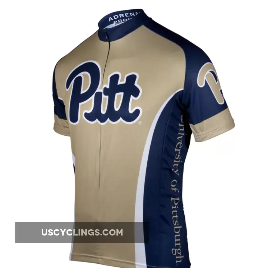 Pitt University Of Pittsburgh Panthers Cycling Short Sleeve Jersey For Sale