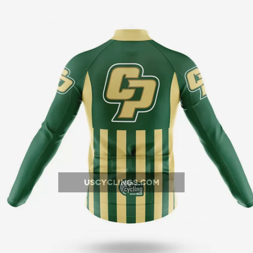 California Polytechnic State University USA Long Sleeve Cycling Jersey Only