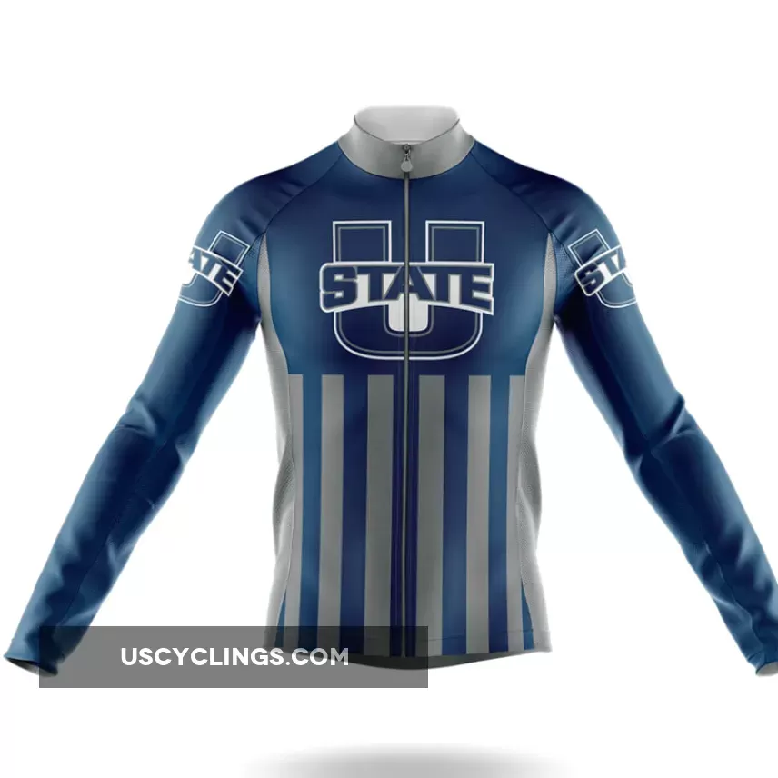 Utah State University USA Long Sleeve Cycling Jersey