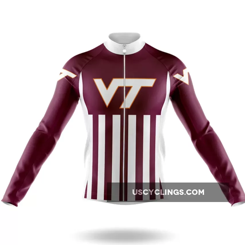 Where To Buy Virginia Tech USA Long Sleeve Cycling Jersey
