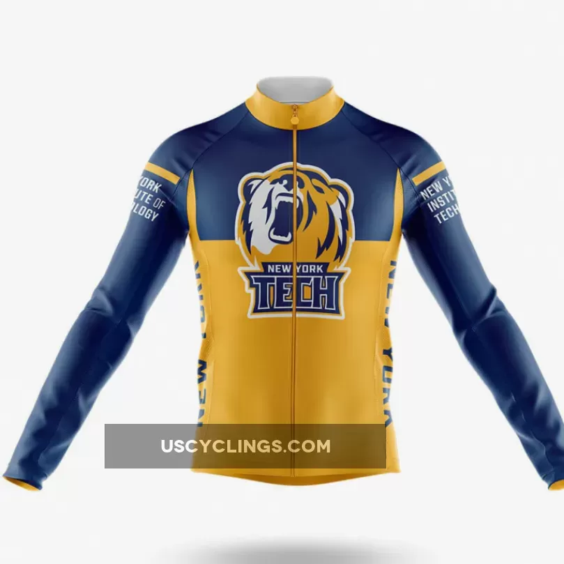 New York Institute of Technology Long Sleeve Cycling Jersey Ver.2