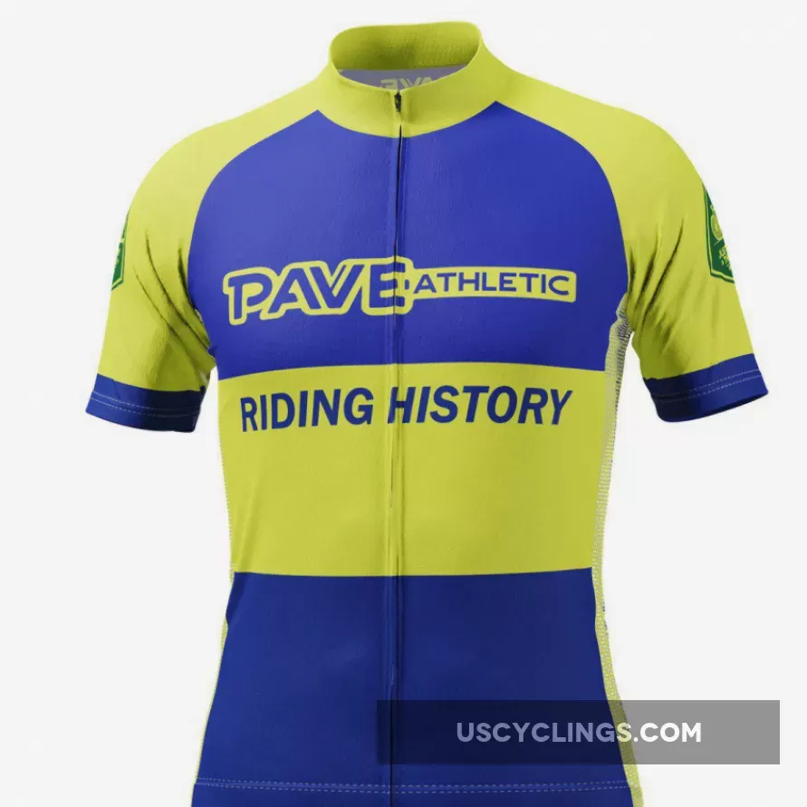 For Sale PAVE Athletic Rubber Road Short Sleeve Cycling Jersey
