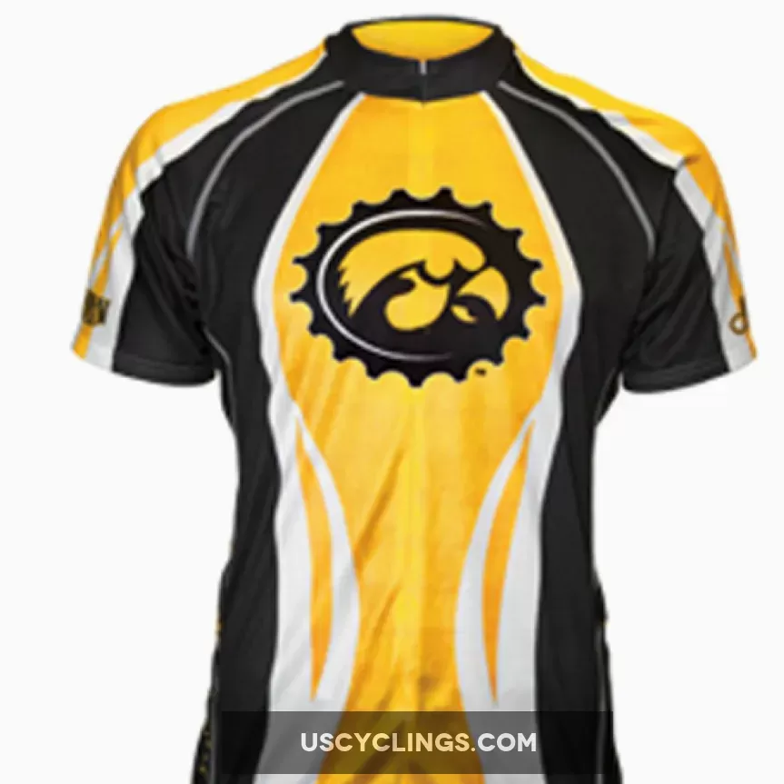 Online NCAA UI, U Of I, UIowa Iowa Hawkeyes Cycling Jerseys