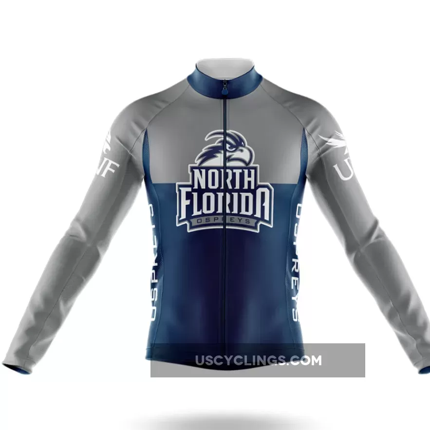 University of North Florida Long Sleeve Cycling Jersey Ver.2