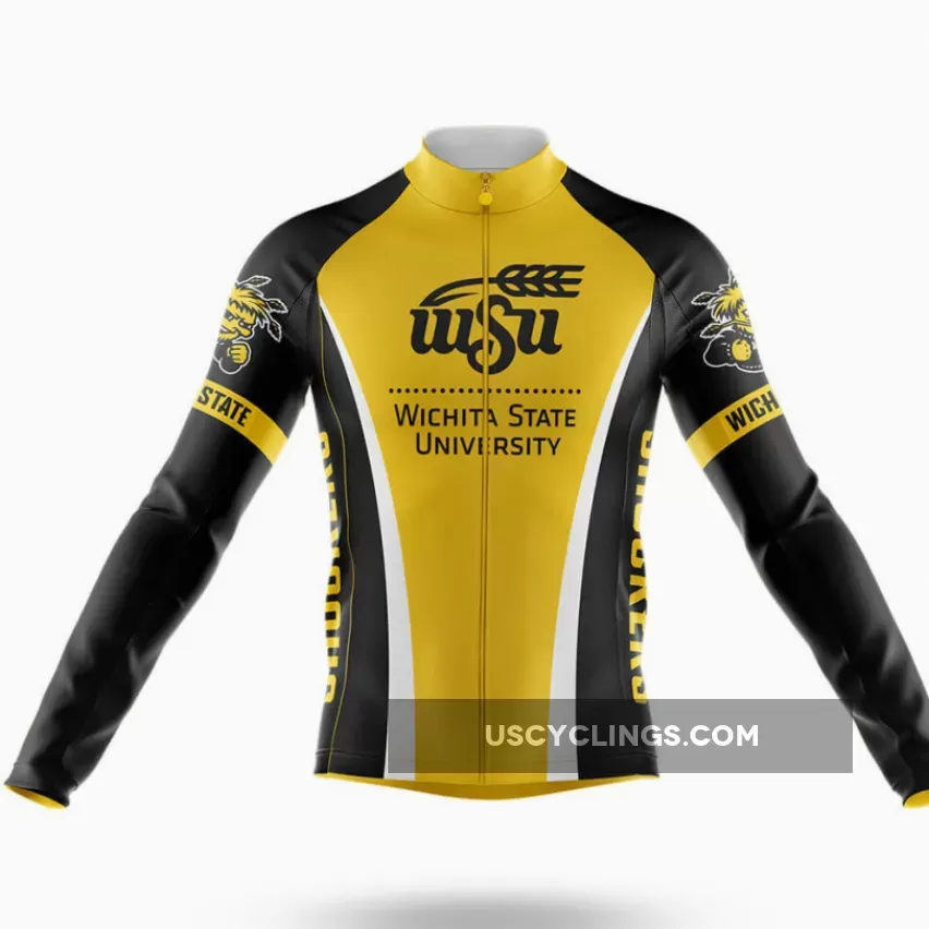 Wichita State University Long Sleeve Cycling Jersey Only