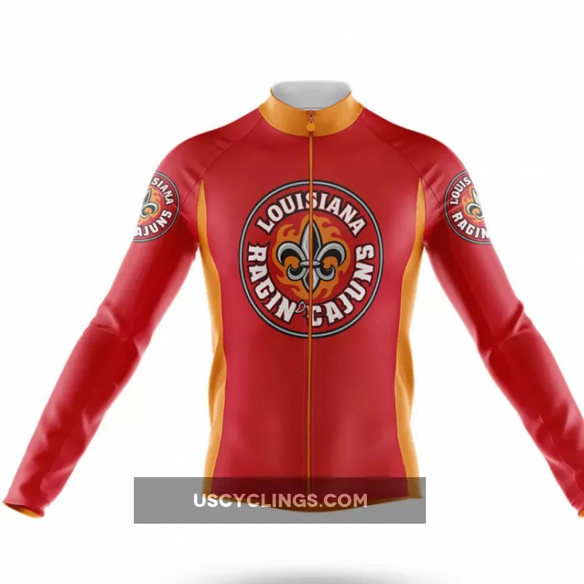 Ragin Cajuns Long Sleeve Cycling Jersey Restock