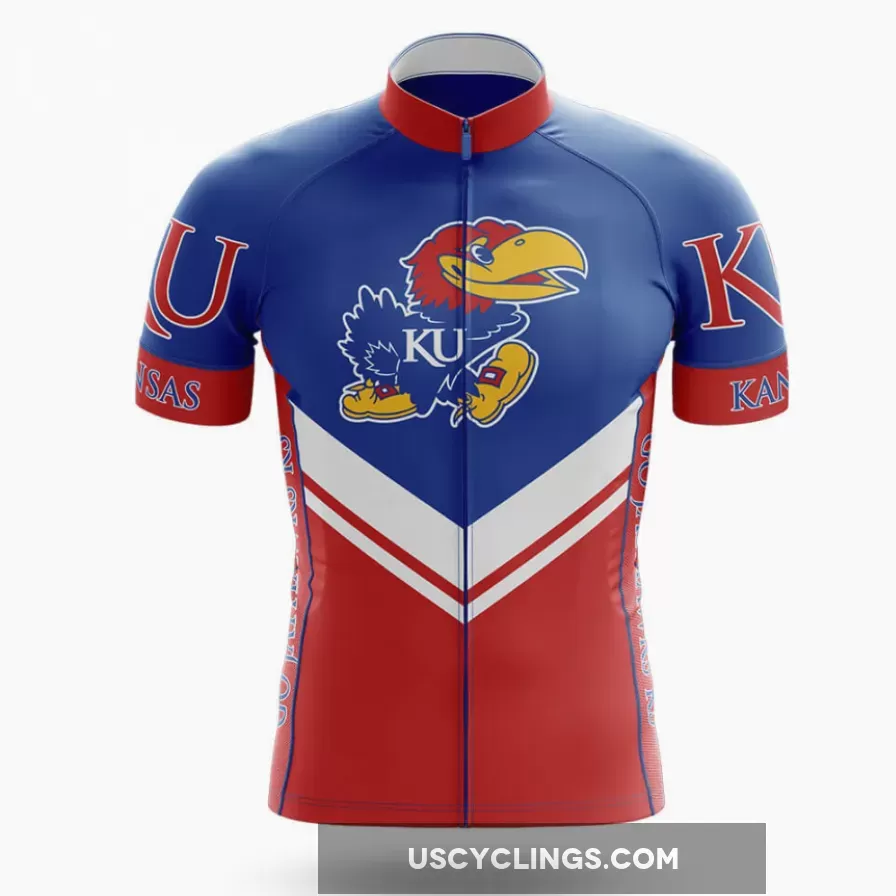 Online University Of Kansas V3 Cycling Jersey Only
