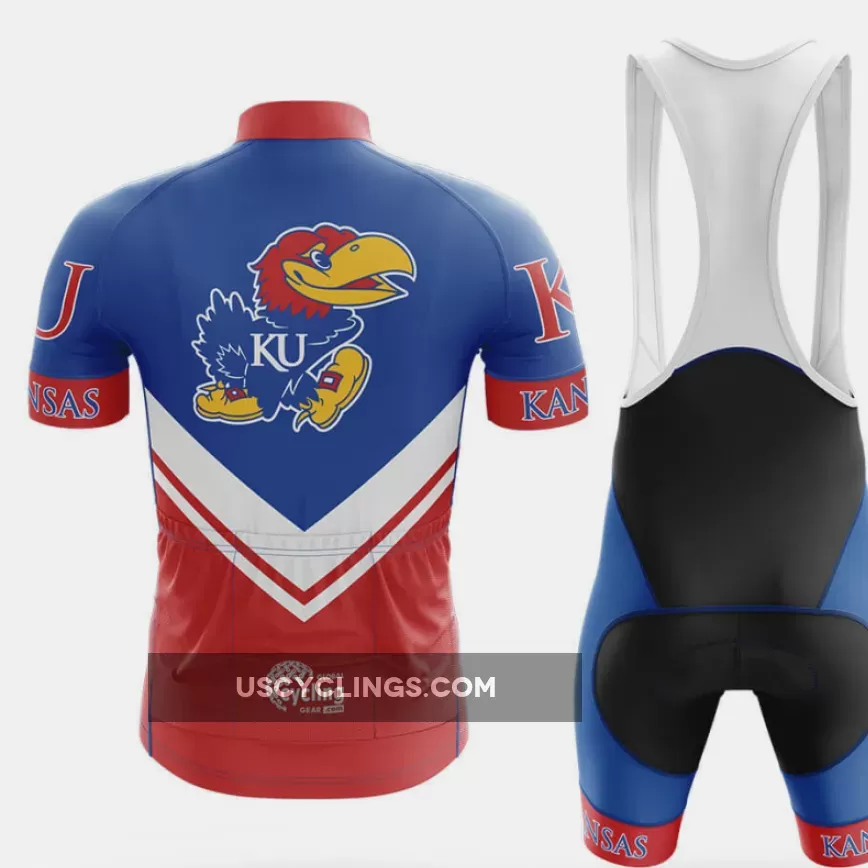 Online University Of Kansas V3 Cycling Jersey Only