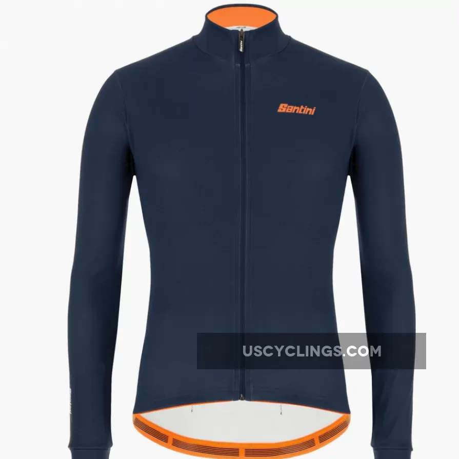 Santini Colore Long Sleeve Jersey - Blue 1W216075COLOR New Releases