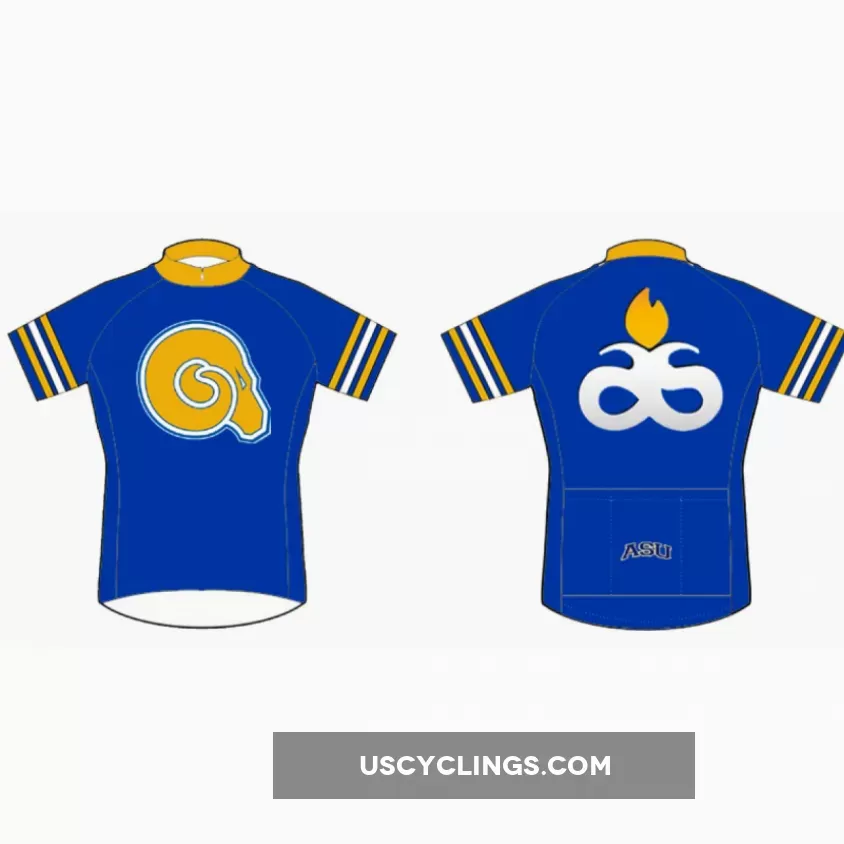 NCAA Albany State University ASU Golden Rams Cycling Jerseys Bike Clothing Online