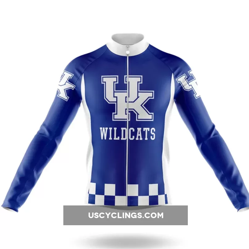 Checkerboard Wildcats Long Sleeve Cycling Jersey Restock