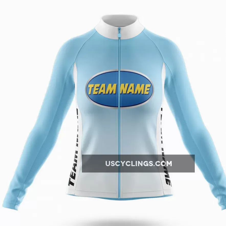 Custom Team Name M28 - Women's Cycling Kit / Long Sleeve Jersey