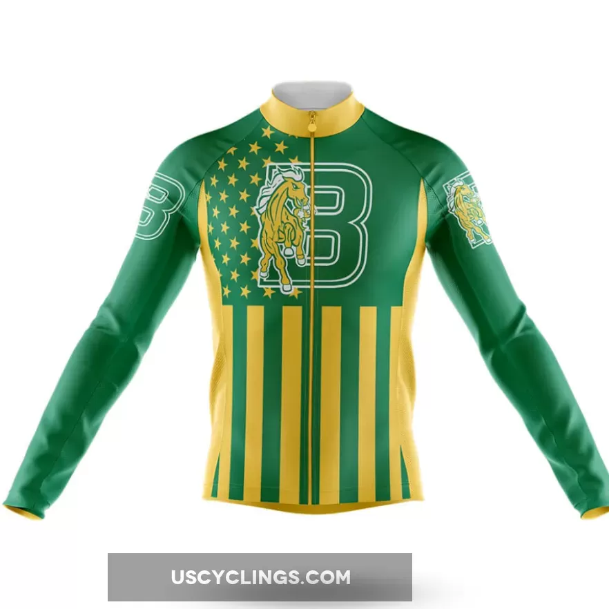 Bronx Community College USA Long Sleeve Cycling Jersey