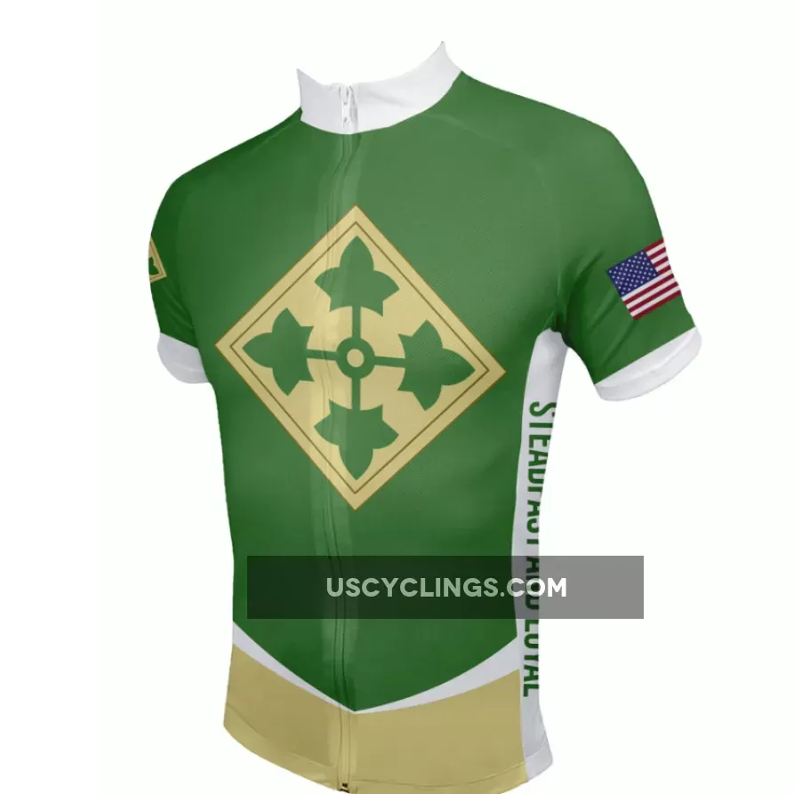 US Army Unit 4th Infantry Division Cycling Jerseys For Sale