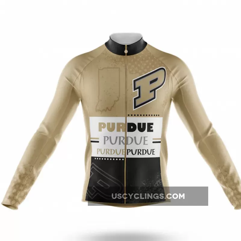 Purdue University Cycle Long Sleeve Cycling Jersey Only