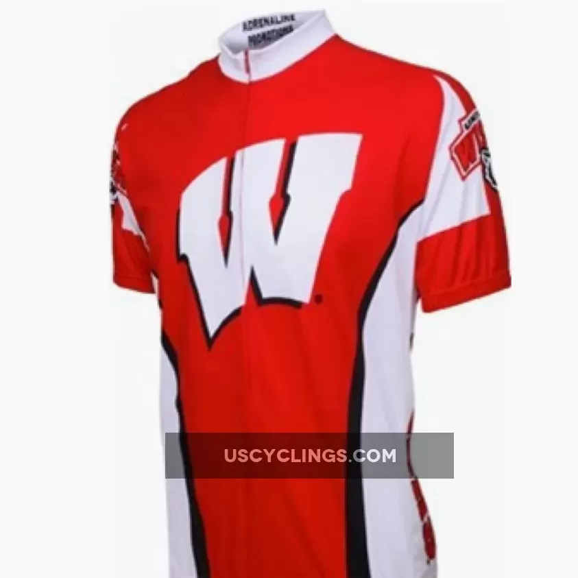 University Of Wisconsin-Madison Badgers Cycling Short Sleeve Jersey Online