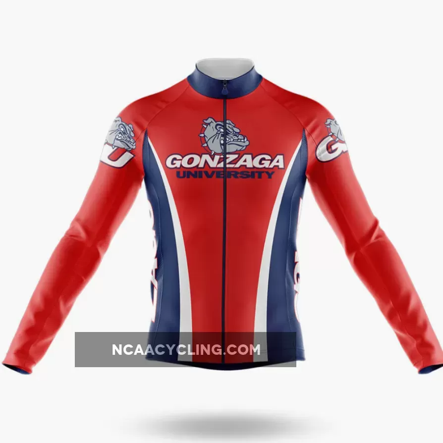 Gonzaga University Long Sleeve Cycling Jersey Only