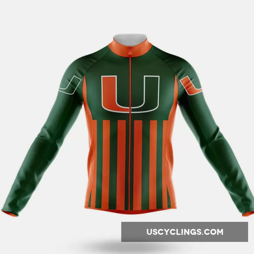 Hurricanes USA Long Sleeve Cycling Jersey For Sale