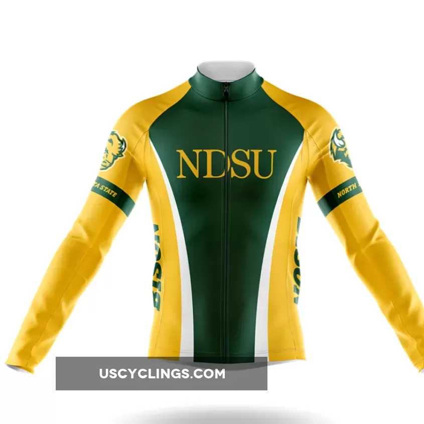 North Dakota State University Long Sleeve Cycling Jersey