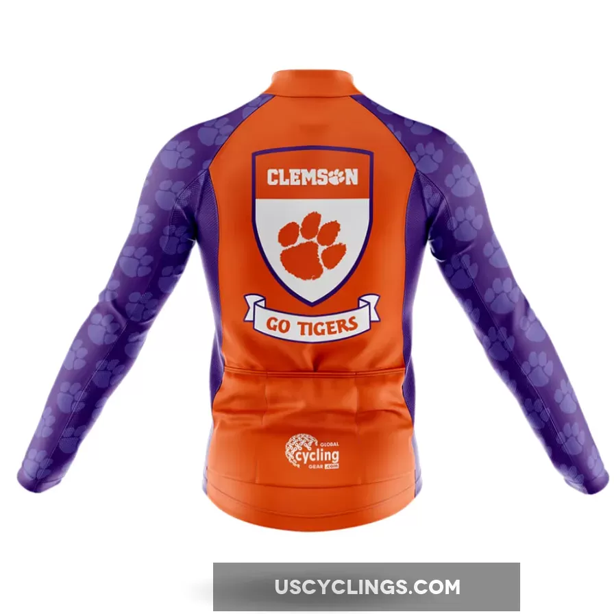 Clemson Tigers Shield - Men's Cycling Kit / Full Set