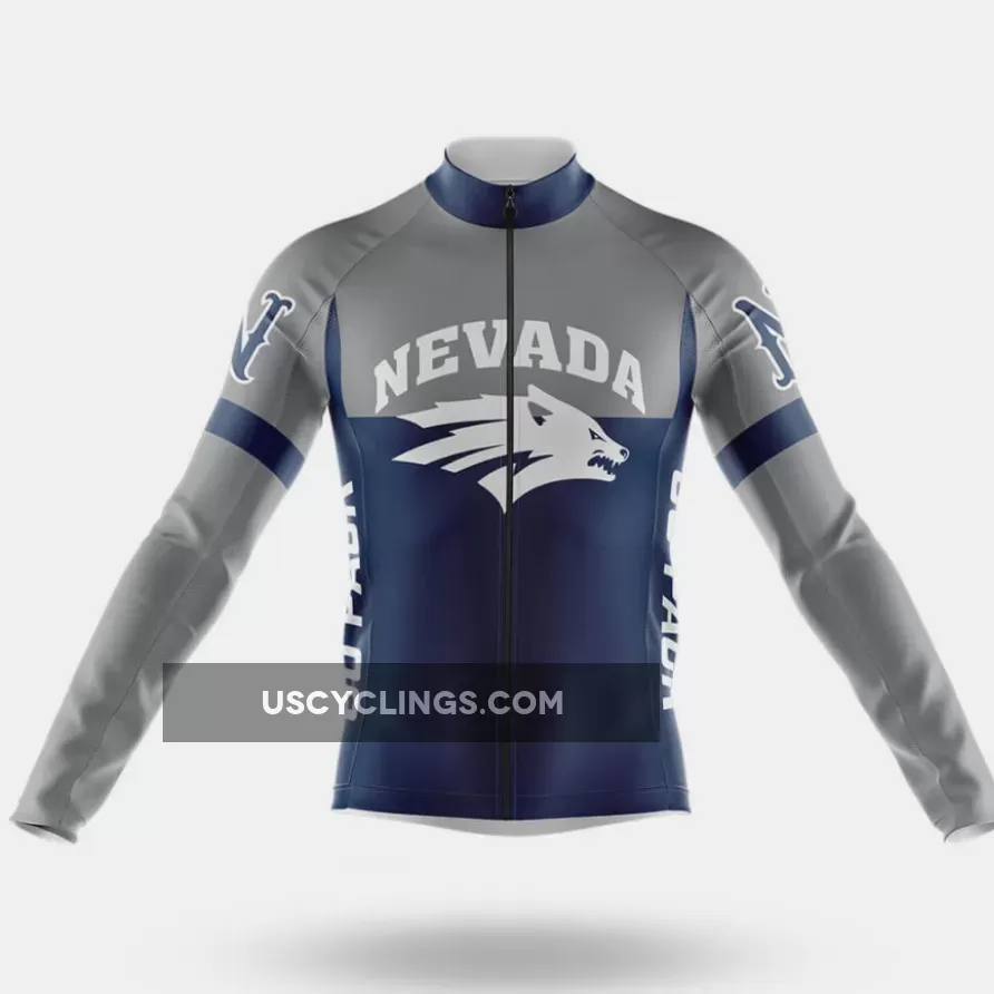 University of Nevada Long Sleeve Cycling Jersey Ver.2
