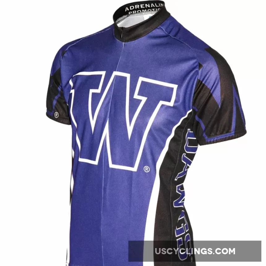 UW University Of Washington Dawgs Cycling Short Sleeve Jersey Online