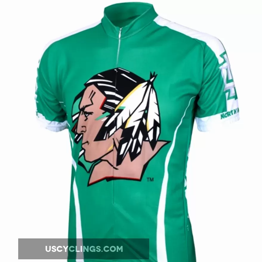 UND University Of North Dakota Fighting Sioux Cycling Short Sleeve Jersey For Sale