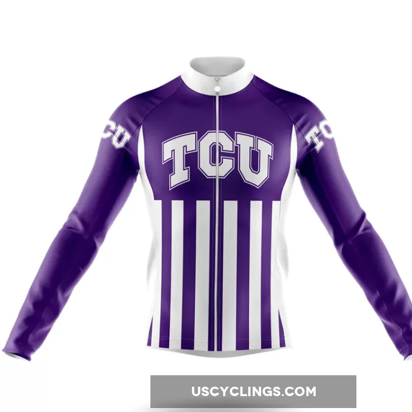 Texas Christian University USA Long Sleeve Cycling Jersey Only