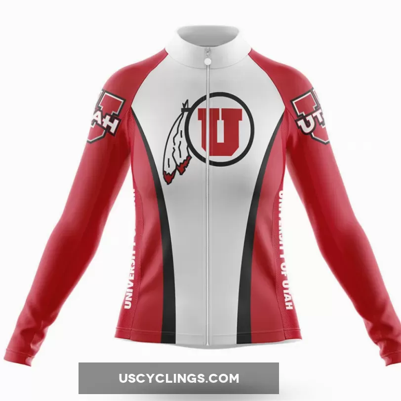 University of Utah - Women's Long Sleeve Cycling Jersey Only