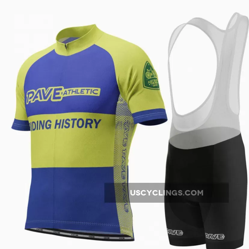 PAVE Athletic Retro Rubber Road Short Sleeve Cycling Kit