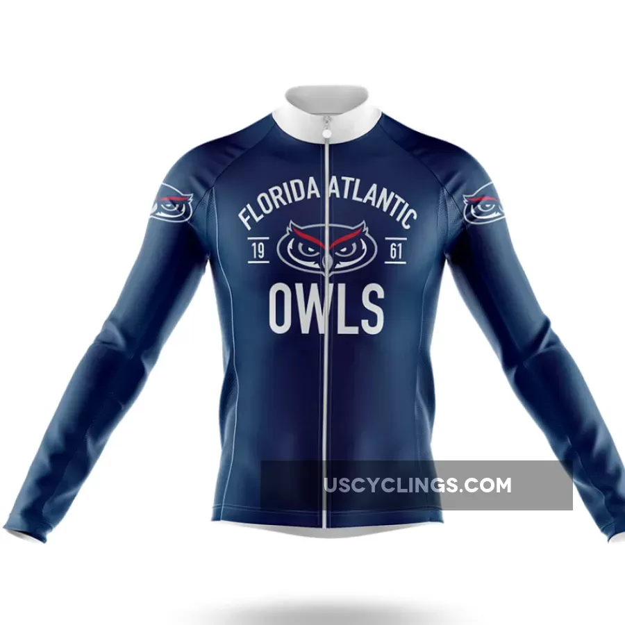 Florida Atlantic University 1961 - Men's Cycling Kit - Long Sleeve Jersey