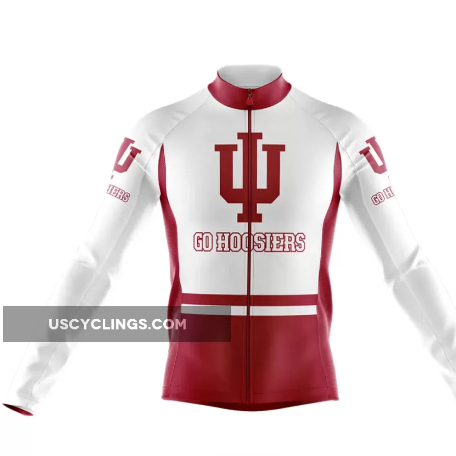 Go Hoosiers Long Sleeve Cycling Jersey Restock