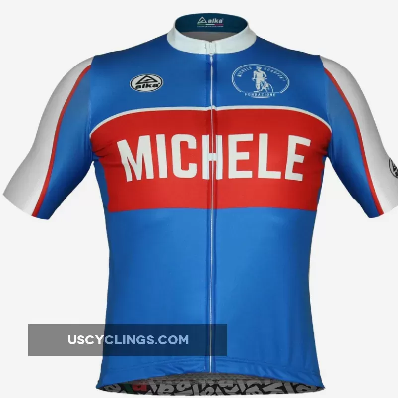 Alka Michele Scarponi jersey - Blue