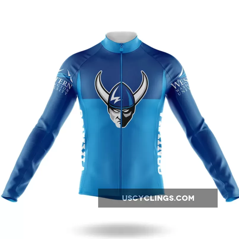 Western Washington University Long Sleeve Cycling Jersey Ver.2