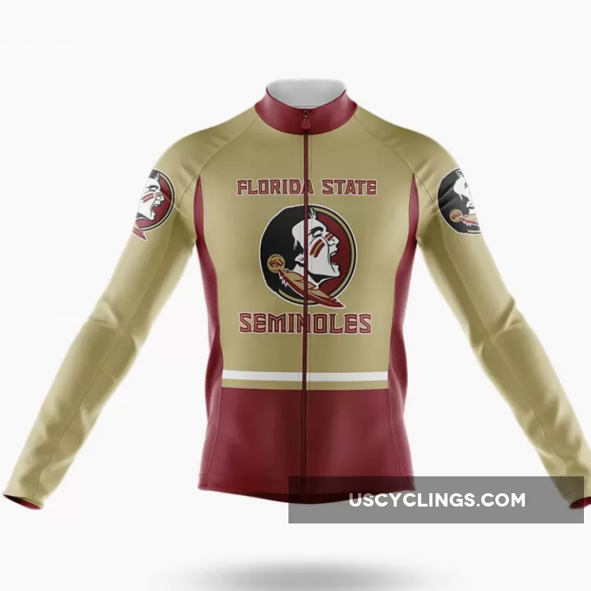 Florida State Seminoles Long Sleeve Cycling Jersey Only